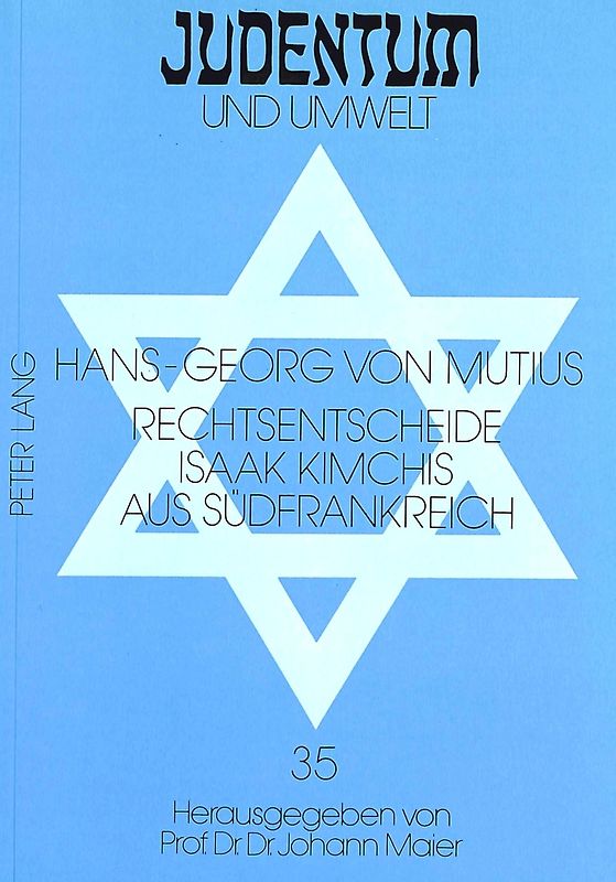 Rechtsentscheide Isaak Kimchis aus Südfrankreich