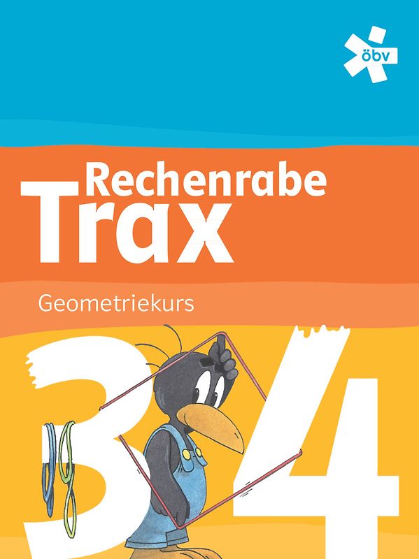 Rechenrabe Trax 3/4, Arbeitsheft Geometriekurs