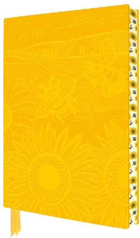 Kate Heiss: Sunflower Fields Artisan Art Notebook (Flame Tree Journals)