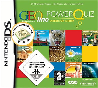 PowerQuiz: GEOLino Nintendo DS