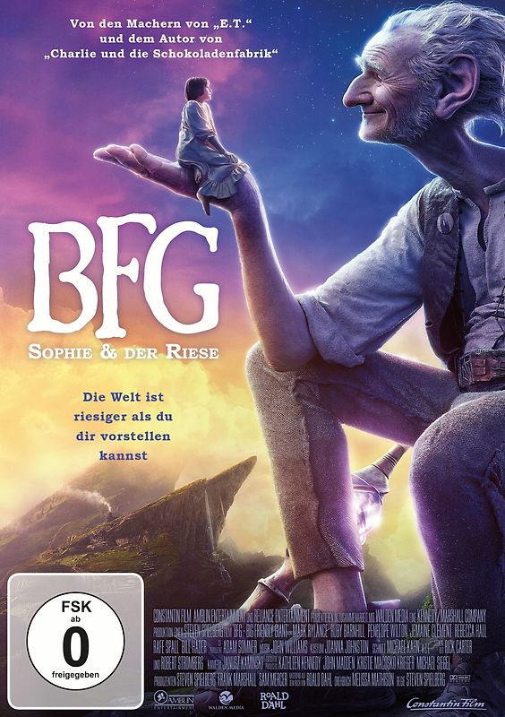 BFG - Sophie & der Riese DVD