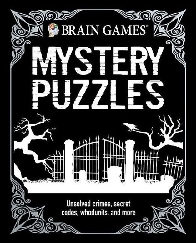 Brain Games - Mystery Puzzles (384 Pages)