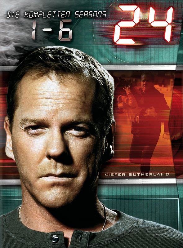 24-Twenty Four - 1-6 Complete Box Set (41 DVDs) DVD