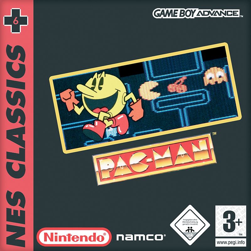 NES Classics Pacman Nintendo Game Boy Advance