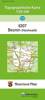 TK25 6207 Beuren (Hochwald)