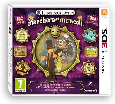 3DS PROF LAYTON MASCHERA MIRACOLI Nintendo 3DS
