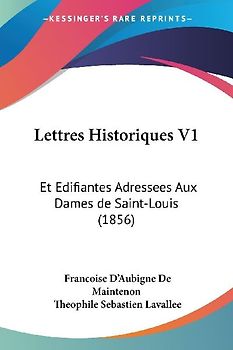 Lettres Historiques V1