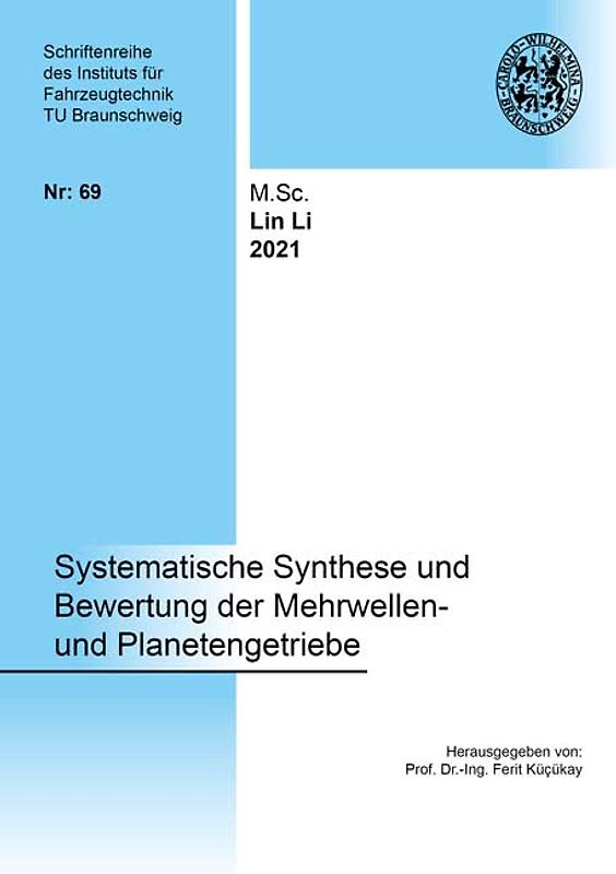 Systematische Synthese und Bewertung der Mehrwellen- und Planetengetriebe