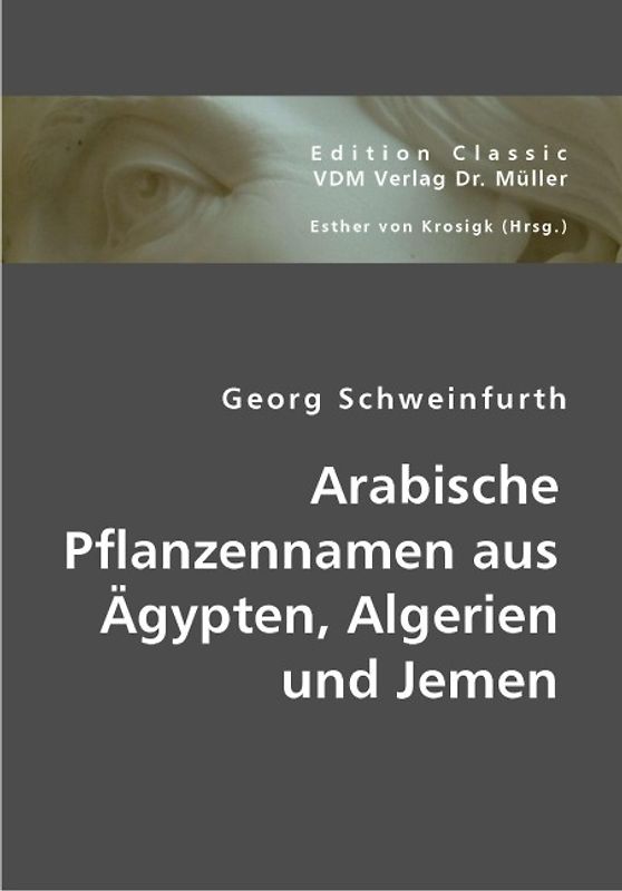 Arabische Pflanzennamen aus Ägypten, Algerien und Jemen