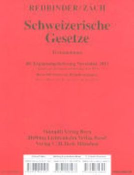 Schweizerische Gesetze