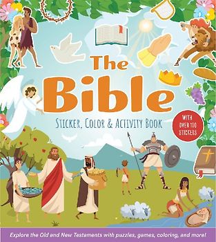 The Bible Sticker, Color & Activity Book