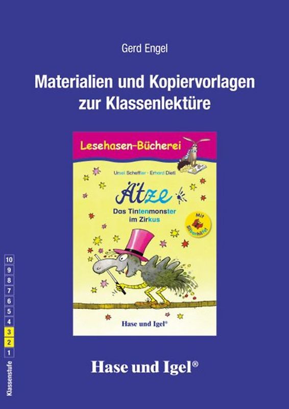 Begleitmaterial: Ätze, das Tintenmonster im Zirkus / Silbenhilfe