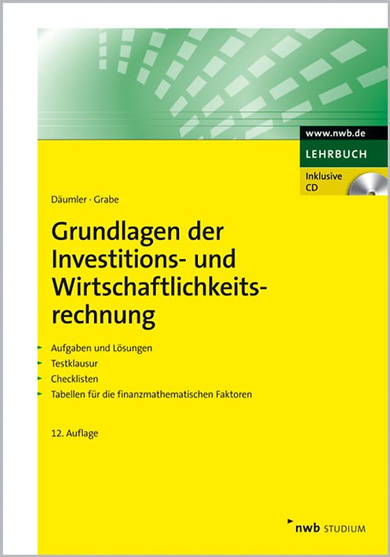 Grundlagen der Investitions- und Wirtschaftlichkeitsrechnung
