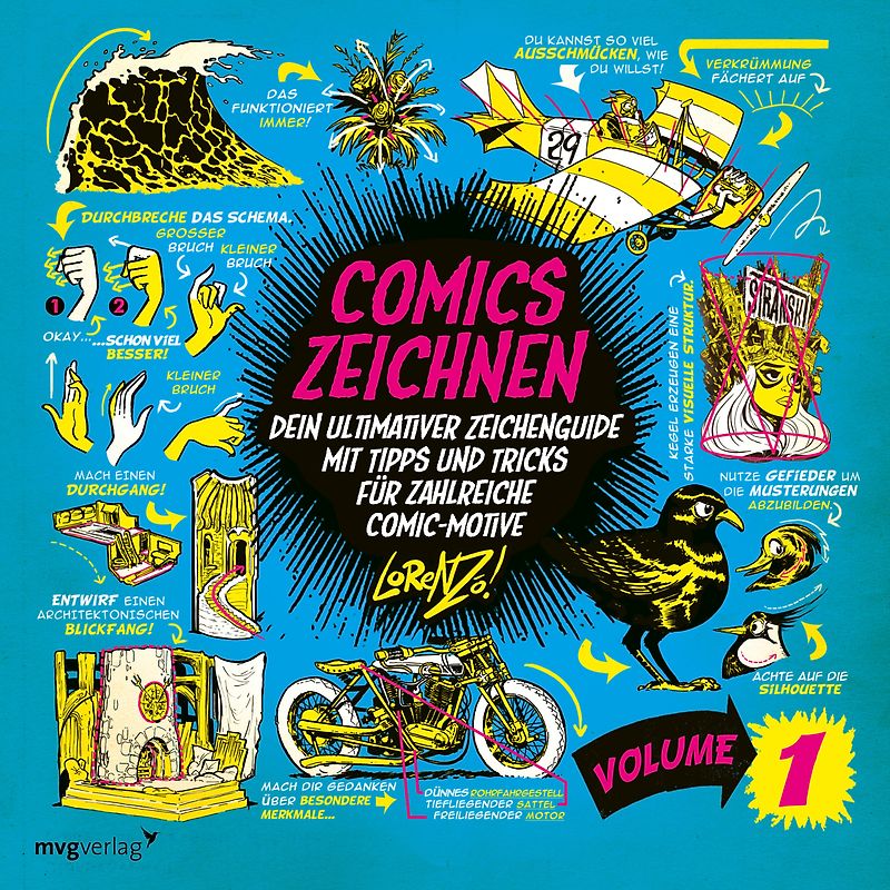 Comics zeichnen – 67 einfache Tutorials (Volume 1)