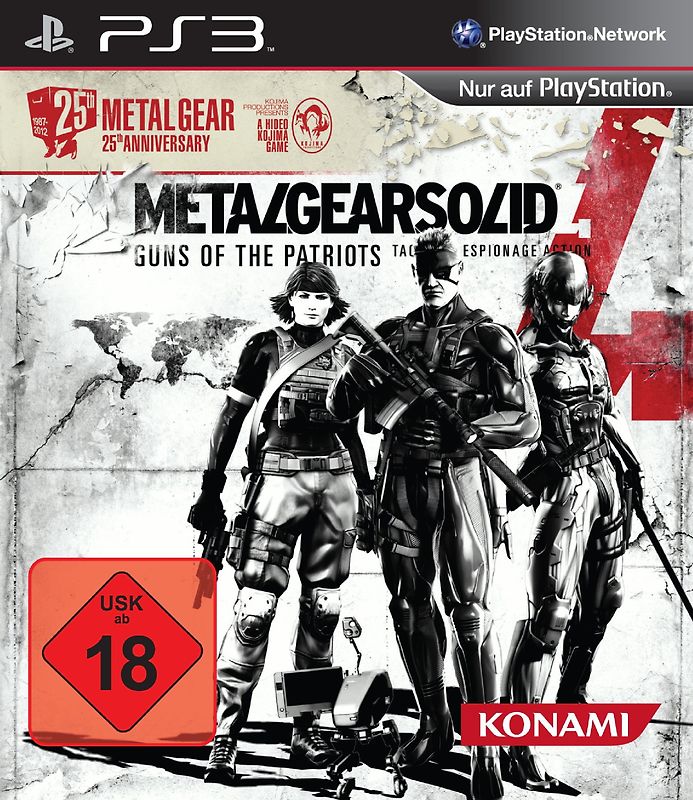 Metal Gear Solid 4: Guns of the Patriots [25th Anniversary Edition] PlayStation 3