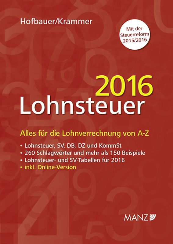 Lohnsteuer 2016
