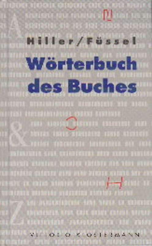 Wörterbuch des Buches