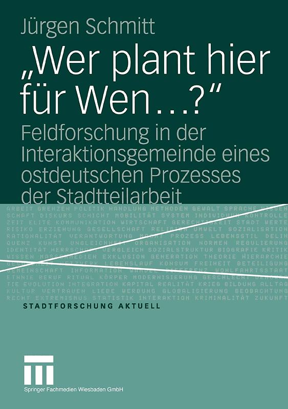 „Wer plant hier für Wen…?“