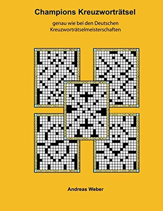 Champions Kreuzworträtsel: genau wie bei der Deutschen Meisterschaft