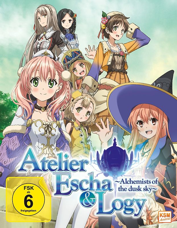 Atelier Escha & Logy - Alchemist of the Dusk Sky - Volume 1/Episode 01-04 im Sammelschuber Blu-ray Disc