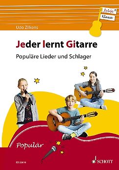 Jeder lernt Gitarre - Populäre Lieder und Schlager