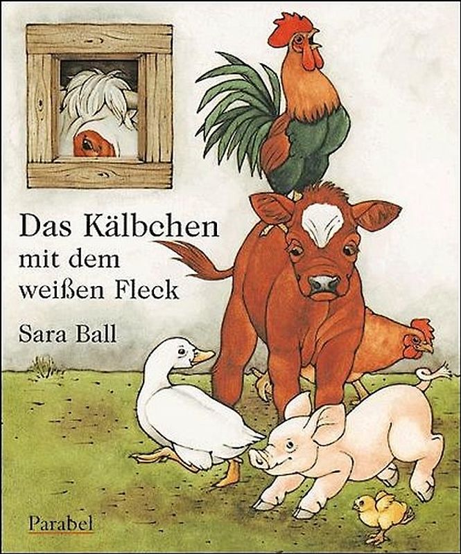 Das Kälbchen mit dem weissen Fleck