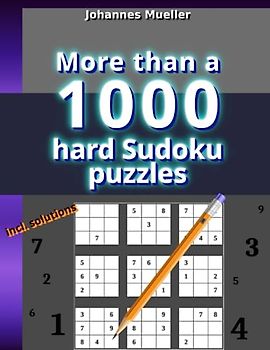 More than a 1000 hard Sudoku puzzles