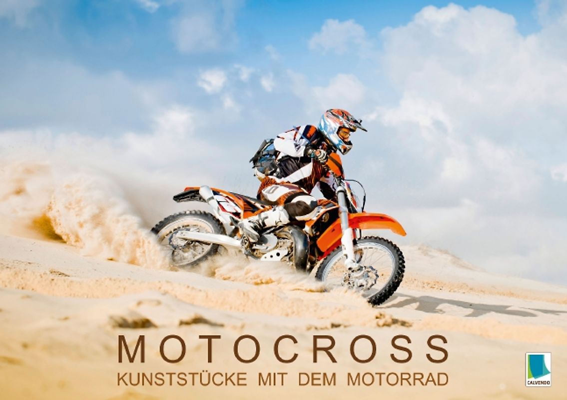 Motocross: Kunststücke mit dem Motorrad (Tischaufsteller DIN A5 quer)