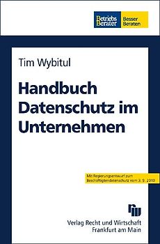 Handbuch Datenschutz im Unternehmen