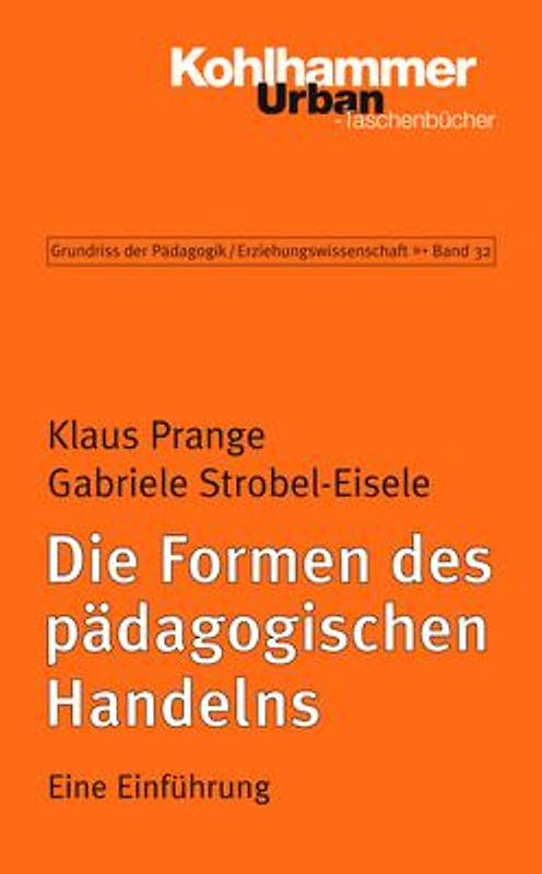 Die Formen des pädagogischen Handelns