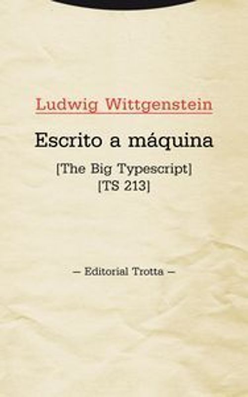 Escrito a máquina : [The big typescript] [TS 213]