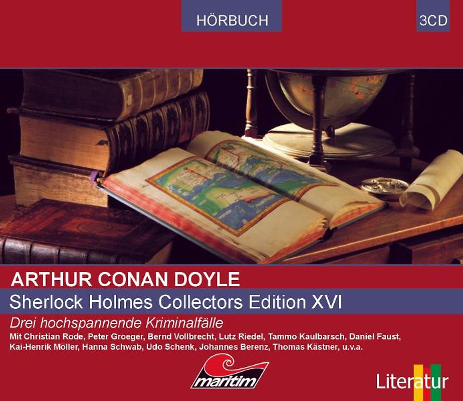 Sherlock Holmes Collectors Edition XVI - Sir Arthur Conan Doyle [3 Audio CDs]