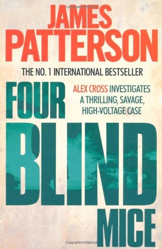 Four Blind Mice (Alex Cross) - Patterson, James