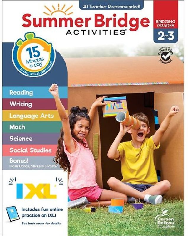 Summer Bridge Activities, Grades 2 - 3
