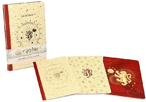 Harry Potter Pack de 3 libretas Gryffindor