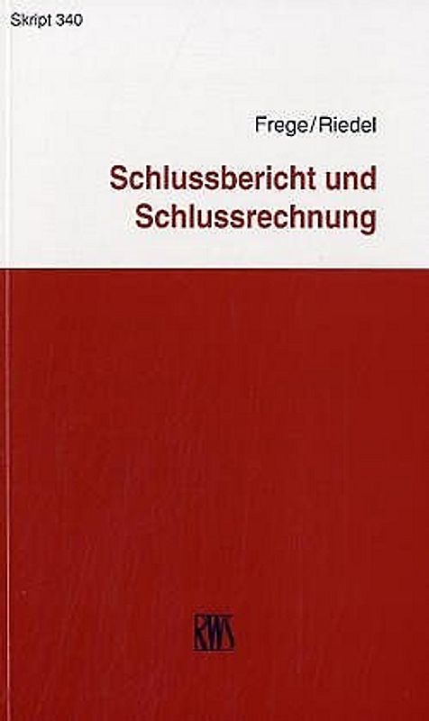 Schlussbericht und Schlussrechnung im Insolvenzverfahren