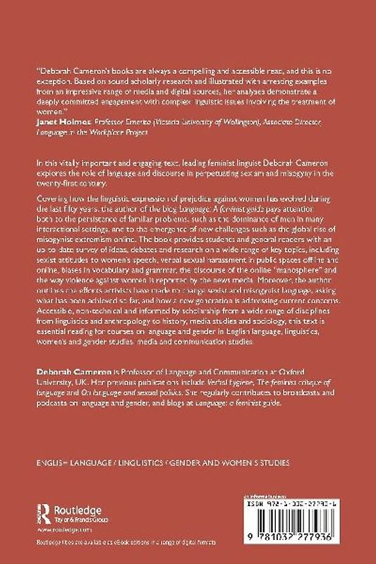 Language, Sexism and Misogyny