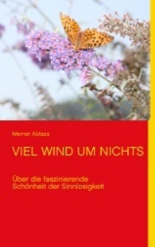 VIEL WIND UM NICHTS: Über die faszinierende Schönheit der Sinnlosigkeit - Ablass, Werner