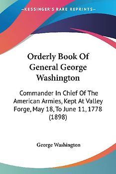 Orderly Book Of General George Washington