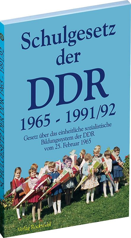 Schulgesetz der DDR 1965–1991/1992