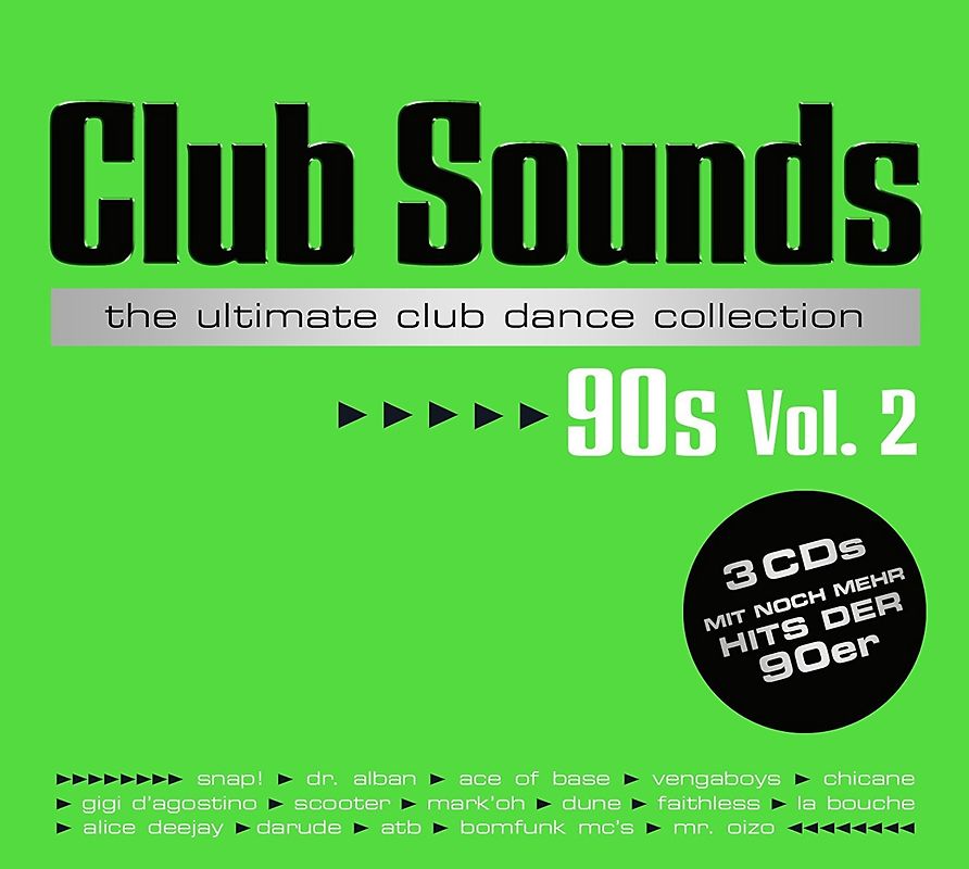 Club Sounds 90s,Vol.2 - Various [Box-Set]