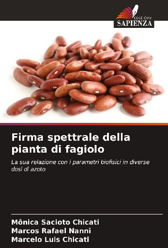 Firma spettrale della pianta di fagiolo