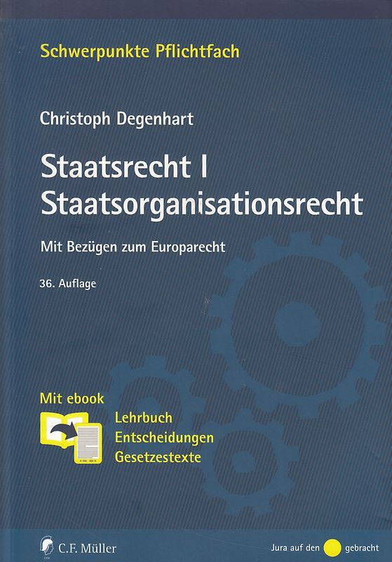 Staatsrecht I. Staatsorganisationsrecht