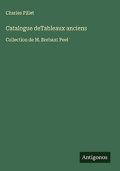 Catalogue deTableaux anciens