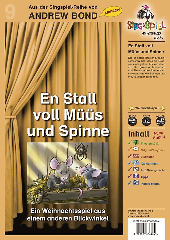 En Stall voll Müüs und Spinne, Singspiel mit CD