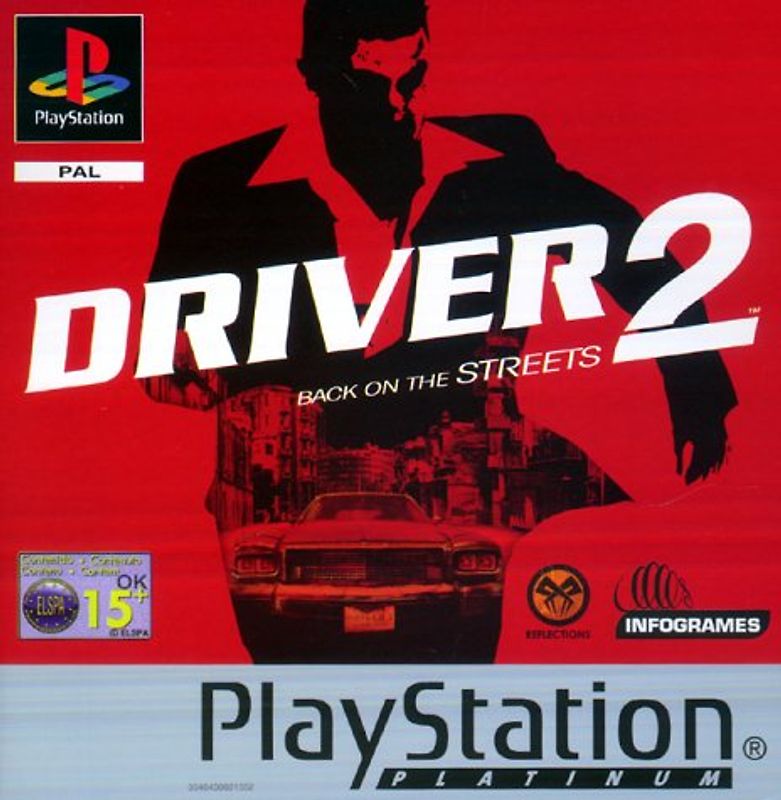 Driver 2 Platinum Pal PlayStation 1