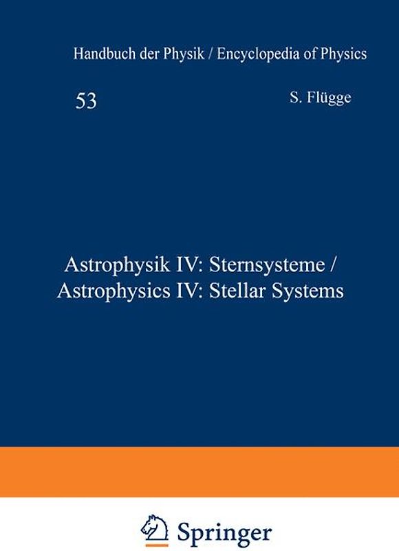 Astrophysik IV: Sternsysteme / Astrophysics IV: Stellar Systems