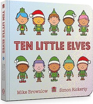 Ten Little Elves Board Book
