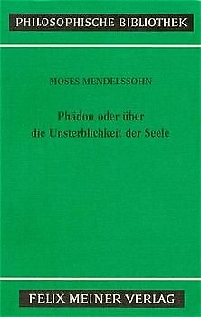 Phädon oder über die Unsterblichkeit der Seele