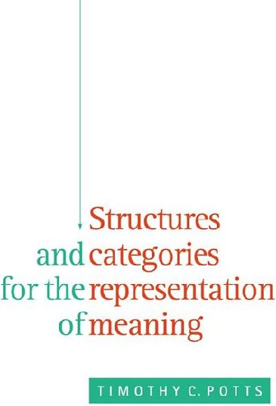 Structures and Categories for the Representation of Meaning